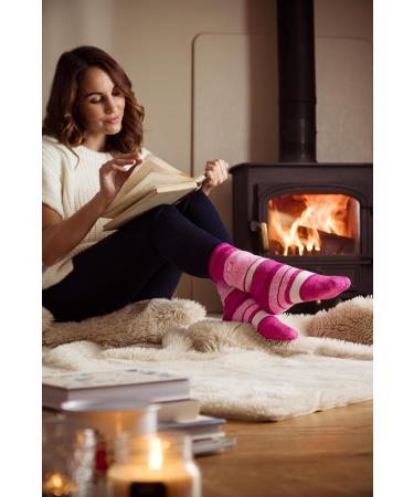 HEAT HOLDERS Ladies Winter Thermal Socks - Extra Warm Cuddle Socks (Gift Idea) 37-42 Rosebud Navy - Buy Online on GoSupps.com