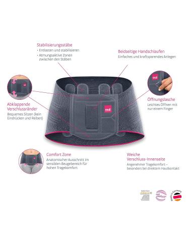Medi Lumbamed Basic Men's Back Orthosis 2 Sand Comfortable Support for Back Pain Relief | International Shipping Available - Buy Online on GoSupps.com