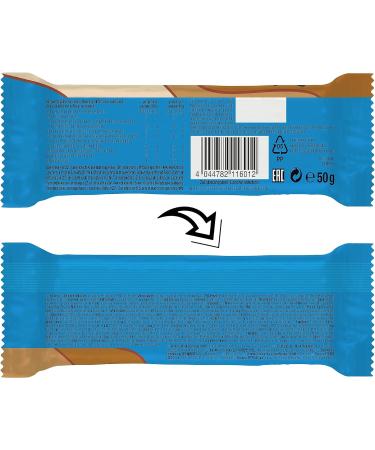 Weider Joe's Soft Bar (12x50g) Cookie Dough-Peanut. High Protein & Low Sugar Bar with Extra Soft Protein Core Caramel Layer & Milk Chocolate Coating 28% Protein up to 10% real Peanuts max 200 kcal PEANUT-COOKIE DOUGH 12x50g - Buy Online on GoSupps.com