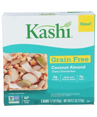 KASHI CO Grain Free Chewy Coconut Almond Granola Bars, 6.1 OZ