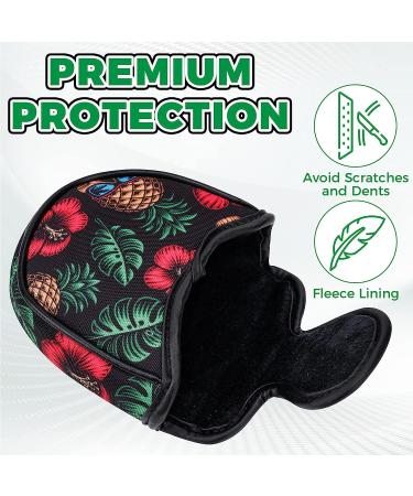 VIXYN Pineapple Skull Mallet Putter Headcover - Cool & Protective Golf Club Cover - Buy Online on GoSupps.com