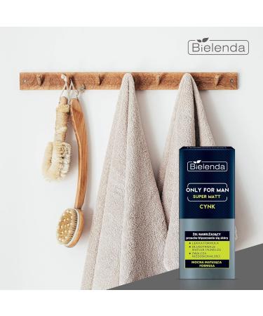 Bielenda Only For Men - Ultra-Light Formula Regulates Sebum Matifies The Skin Shrinks Pores And Reduces Shine Of The Skin - Only For Men Gel Super Mat - 50 ml - Buy Online on GoSupps.com