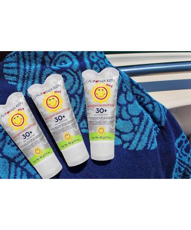 California Kids Supersensitive Tinted Sunscreen SPF 30 - 2.9 oz - Broad Spectrum Protection - Buy Online on GoSupps.com