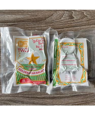 4 Boxes X 8 Grams (Net Weight) Golden Star Balm Cao Sao Vang Vietnam Aromatic Balsam - Buy Online on GoSupps.com