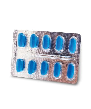 10 Blue Tablets. Extra Strong. Herbal Ingredients. Natural Energy. with Tribulus Maca. No Unwanted Ingredients. (Tribulus 225 mg tab.)