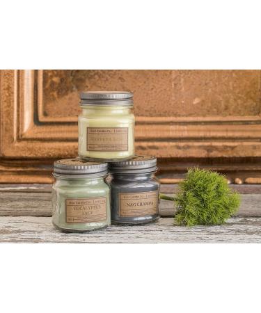 Eco Candle Co. Recycled Candle - Fresh Cut Grass Scent | 100% Soy Wax Hand Poured Eco-Friendly | 8 oz. Sustainable Candle - Buy Online on GoSupps.com