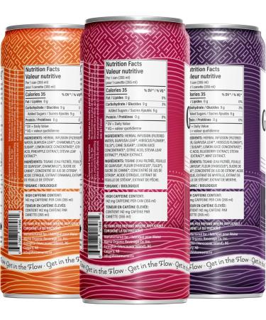 Wa samama Organic Cold Brew Guayusa | Non-Sparkling Natural Energy Drink Alternative | Cold Brew | Sample Pack | 355ml (Pack of 3) | Naturally Sweetened with 35 Calories Per Can | 142mg Caffeine 3 355 mL - Buy Online on GoSupps.com