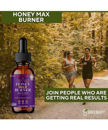 Honey Max Burner Extra Strength Dietary Supplement Advanced Formula with L-Arginine 2 fl oz Gluten Free Sugar Free Non-GMO (2) - Buy Online on GoSupps.com