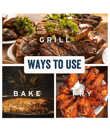 PS Seasoning Rodeo Rub: Texas-Style Brisket Dry Meat Rub for BBQ - Ideal for Steaks, Pork, Chicken, Beef - Perfect for Grilling, Smoking, or Baking - Buy Online on GoSupps.com