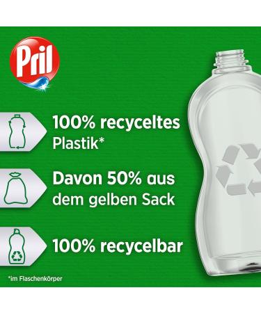 Buy Pril Strength Gel Lemon 6x450ml - Powerful Hand Dishwashing Detergent for Clean Dishes in Cold Water - Fresh Lemon Scent - Buy Online on GoSupps.com