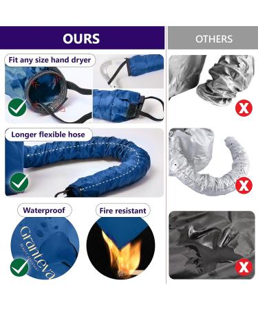 Hair Dryer Bonnet w/A Headband Integrated That Reduces Heat Around Ears & Neck - Hair Dryer Diffuser Cap for Hair Dryer Curly Hair Speeds Up Drying Time Deep Conditioning at Home - Large (Blue) - Buy Online on GoSupps.com