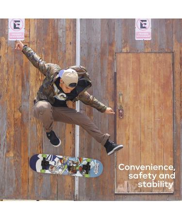 Subway Surfer 31 Complete Cruiser Skateboard - Ideal for Commuting, Cruising, and Tricks - Perfect for Kids & Teens - Graffiti Design - Buy Online on GoSupps.com