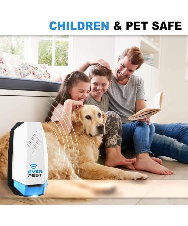 2 Pack Ultrasonic Pest Repeller Plug - Electronic Insect Control Defender for Roach, Bed Bug, Mouse, Rodent, Mosquito - Indoor Repellent for Cockroach, Ants, Mice, Fly, Rat, Bedbug, Spider, Squirrel - Color91 - Buy Online on GoSupps.com