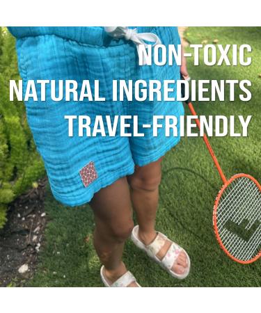 Natural Mosquito Repellent Stickers | Geraniol Bug Patch for Kids & Adults | Safe Insect Repellent Alternative | Citronella Mosquito Patches for Babies - Buy Online on GoSupps.com