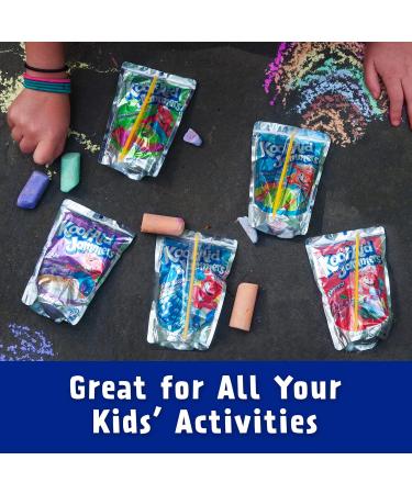 Jammers Blue Raspberry Flavored Kids 0% Juice Drink (10 ct Box 6 fl oz Pouches) - Buy Online on GoSupps.com