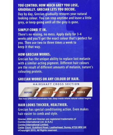 Grecian 2000 Lotion with Conditioner 125 ml - Hair Regrowth & Dandruff Relief | International Shipping Available - Buy Online on GoSupps.com