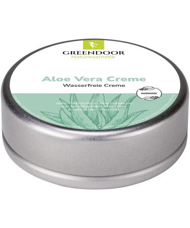 Greendoor Aloe Vera Moisturizing Cream 150ml, Very Rich Avocado Cream, Paraben and Water Free, Natural Cosmetics, Natural Skin Cream