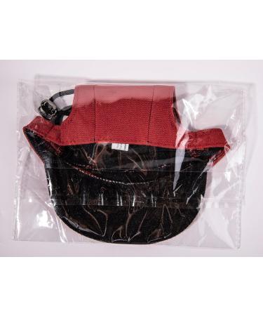 Buy Pawaboo Dog Baseball Cap - Adjustable Sun Protection Hat with Ear Holes for Puppies - Red Size M - International Shipping Available - Buy Online on GoSupps.com