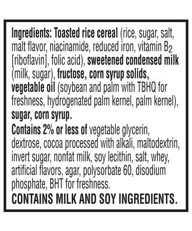 Rice Krispies Treats Caramel Chocolatey Chunk Snack Bars - 16 Bars, 11.2oz Box for Kids School Lunch - Value Pack - Buy Online on GoSupps.com