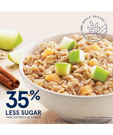 Quaker Instant Oatmeal Lower Sugar Variety Pack - 44 Packs  4 Delicious Flavors - Buy Online on GoSupps.com
