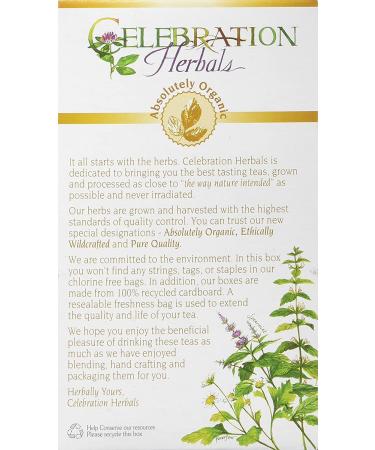 Celebration Herbals Burdock Root Tea Bags - 24 Count - Buy Online on GoSupps.com