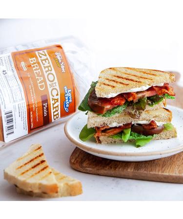 ThinSlim Foods Keto Bread - Zero Net Carbs, Soy Free, Taste Guaranteed - Plain Loaf | Low Carb Bread 14oz (1 Pack) - Buy Online on GoSupps.com