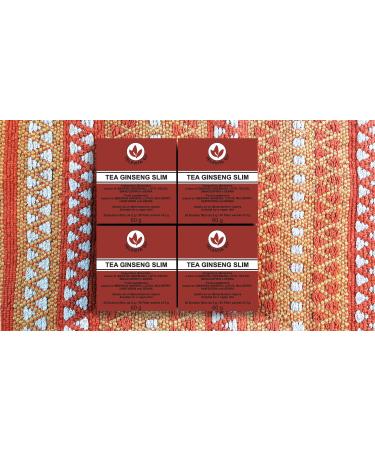 TELEVITA Anti-adipose tea with Ginseng (Anti - Adipose Tea with Ginseng) faster 120 sachets to drain and eliminate fat deposits and ac