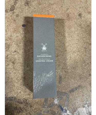 M HLE Shaving Cream with Sea Buckthorn - Creamy Foam for All Skin Types - Fruity & Fresh - 75 ml Tube - International Shipping Available - Buy Online on GoSupps.com