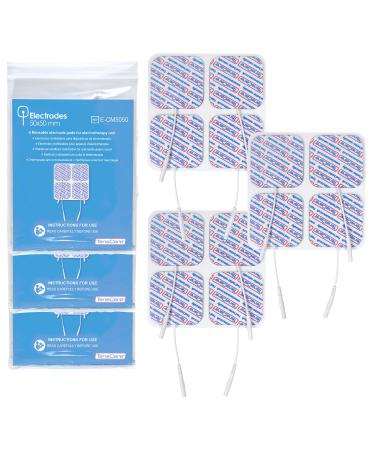 TensCare Replacement Electrodes - 50x50mm 3 packs of 4 electrodes