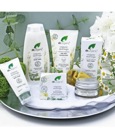 Buy Dr. Organic Moringa Wet Skin Moisturiser 150ml - Hydrating & Nourishing | Global Shipping Available - Buy Online on GoSupps.com