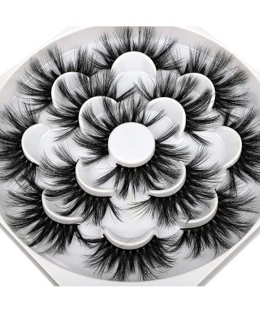 HeyAlice 25mm 3D Dramatic Mink Eyelashes - Pack of 7 Pairs - Buy Online on GoSupps.com