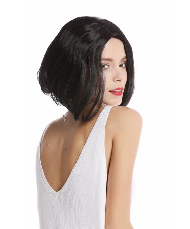 WIG ME UP - YZF-4378-1B wig ladies wig long bob shoulder length short straight middle parting black