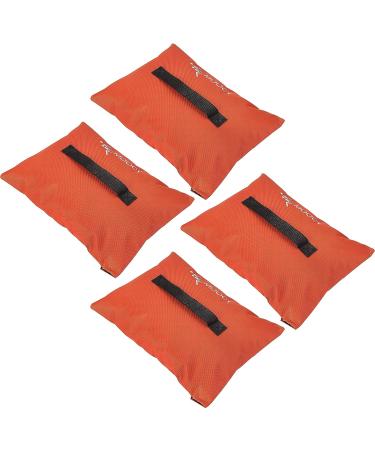 TRINKA Sports Anchor Sand Bags Set of 4 - Weighted for Stability | Ideal for Baseball, Hockey, Golf, Football, Soccer Goals | Orange - Buy Online on GoSupps.com