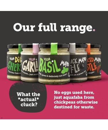 BeSaucy Black Truffle Mayonnaise 180g Glass Jar - Vegan Friendly Spread, Dip, Mash Stir-In and Pasta/Pizza Partner, UK-Made - Buy Online on GoSupps.com