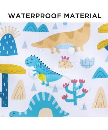 Hbselect 2PC Waterproof Diaper Bag Set with Zipper Wet Wipes Organizer for Babies & Toddlers Jungle Design - Buy Online on GoSupps.com