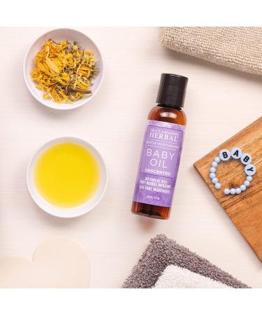 Oras Amazing Herbal OAHerbal Baby Oil 2 oz - Natural Calendula Oil for Baby Massage & Cradle Cap Treatment - Buy Online on GoSupps.com