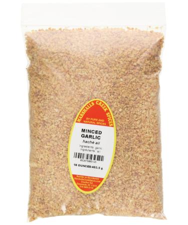 Marshalls Creek Spices Refill Pouch Minced Garlic Seasoning XL 16 Ounce