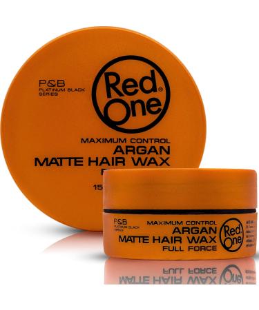 Red One Full Strength Hair Styling Wax with Argan Oil - Matt Finish 150ml Set of 2 for Ultimate Hold - International Shipping Available - Buy Online on GoSupps.com