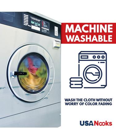 USANOOKS 12Pcs Microfiber Cleaning Cloth 16x16 inch - Ultra Absorbent Car Towels - Streak-Free Mirror Shine - Scratch Proof - Black - Buy Online on GoSupps.com