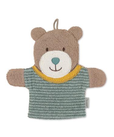 Buy Sterntaler Bear Ben Washing Glove & EMMI Hooded Towel Bundle - 100% Cotton Quick Dry Bath Poncho for Kids - International Shipping Available - Buy Online on GoSupps.com