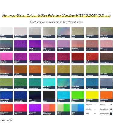 Hemway Eco-Friendly Biodegradable Glitter 100g - Vegan Rose Gold for Face Eyes Body & Festival Makeup - Buy Online on GoSupps.com
