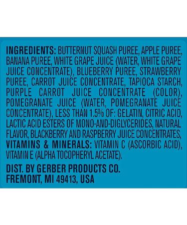 Gerber Fruit & Veggie Melts Very Berry Blend 1oz (Pack of 7) - Baby Snacks - Buy Online on GoSupps.com