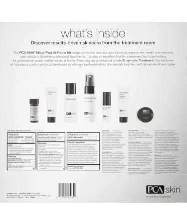 PCA SKIN Micro Peel Kit | Dark Spot & Hyperpigmentation Corrector | Lactic Acid Brightening Treatment & SPF 50 - Buy Online on GoSupps.com