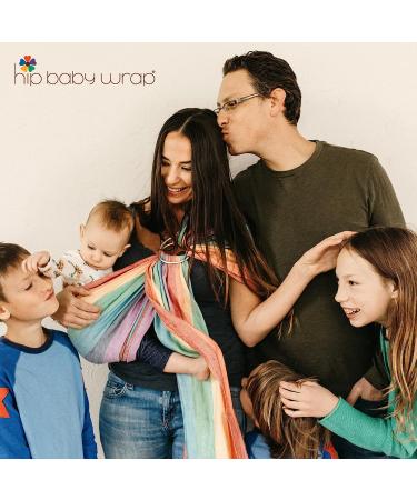 Hip Baby Wrap Ring Sling Baby Carrier for Infants and Toddlers - Beautiful  100% Soft Cotton Baby Wraps Carrier For Babies 8-35 lbs - Perfect Baby Shower Gifts Moms And Dads - Nursing Cover (Midnight) - Buy Online on GoSupps.com