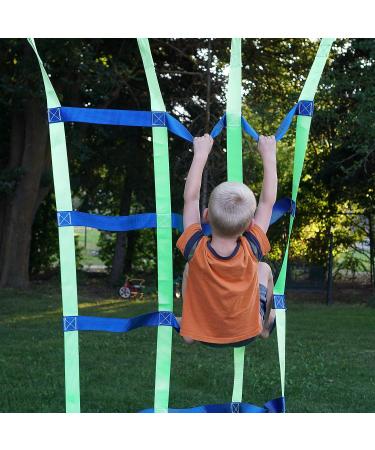 Sensory4U Kids Climbing Cargo Net | Indoor Outdoor Jungle Gym Attachment for Ninja Warrior | PT OT Gross Motor Skills Development - Buy Online on GoSupps.com