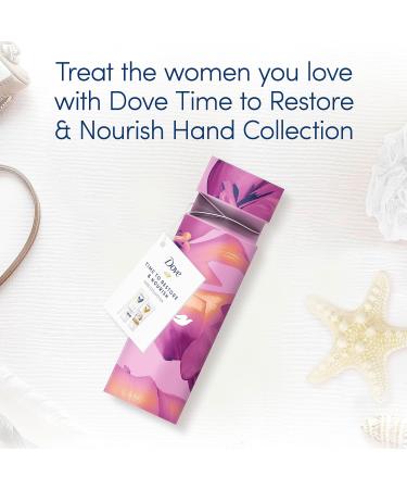 Dove Time to Restore & Nourish Hand Collection Hand Cream Gift Set skin care products with a sleek glass nail file for her 2 piece - Buy Online on GoSupps.com