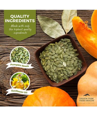 Roasted Salted Pumpkin Seeds - 24 oz Resealable Bag - Packed With Protein - Healthy Keto, Whole30, Paleo Snack - Vegan & Gluten-Free - Buy Online on GoSupps.com