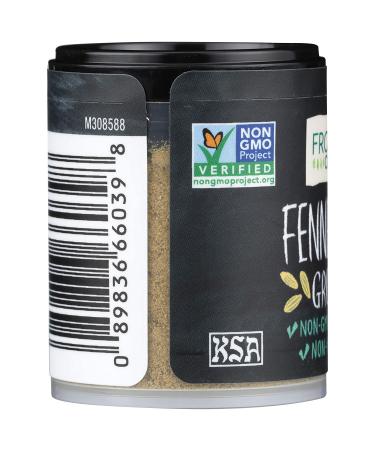 Frontier Ground Fennel 0.4 OZ - Premium Quality Spice for Flavorful Dishes - Buy Online on GoSupps.com