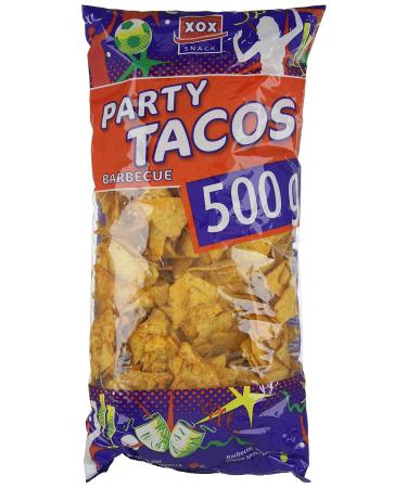 XOX Party Tacos Barbecue - 3 Pack (1500g) | Delicious International Shipping - Buy Online on GoSupps.com
