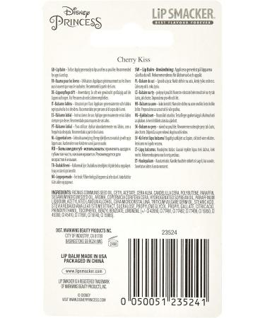 Disney Princess Snow White Lip Smacker Cherry Kiss Lip Balm 4g - Pack of 1 - Buy Online on GoSupps.com